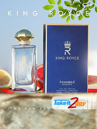 Paris Corner Pendora Scents King Royce Perfume For Men 100 ML EDP